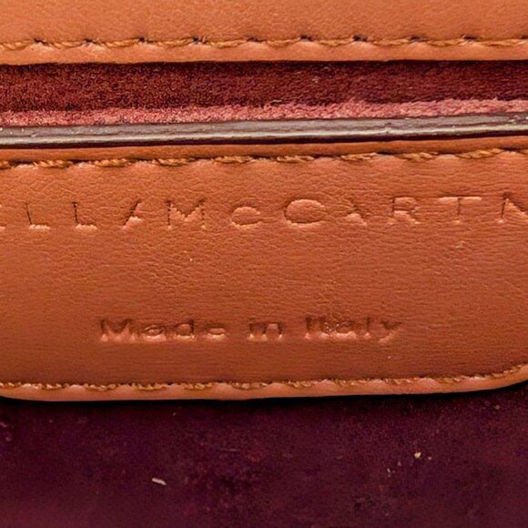 Stella McCartney Light Terracotta Falabella Mini Crossbody Bag - Picture 10 of 17